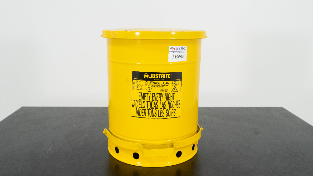Justrite 10 Gallon Oil Waste Can Surplus Solutions